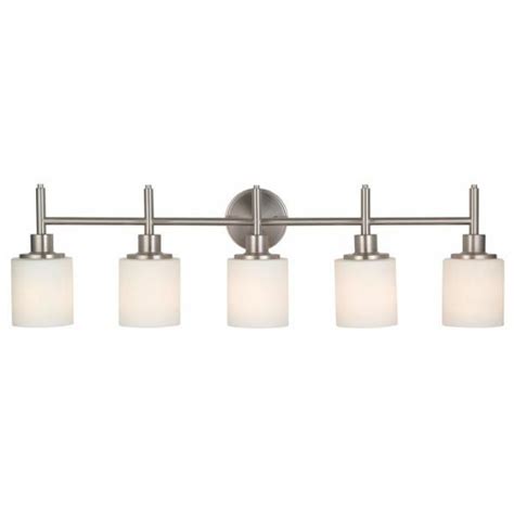 Design House Aubrey Watt Satin Nickel Integrated Led Light Vanity