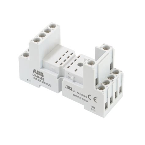 Abb Svr R Cr M Ss Standard Socket For C O Or C O Cr M Relay