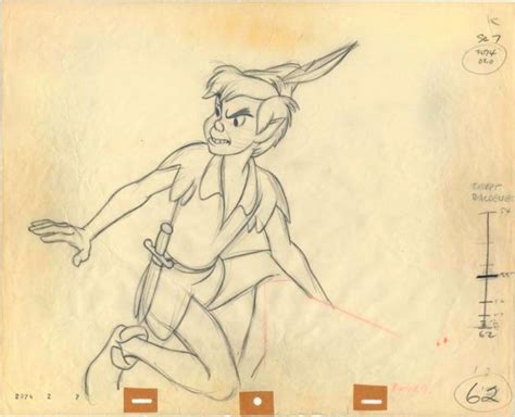 Walt Disney Sketches - Peter Pan - Walt Disney Characters Photo ...