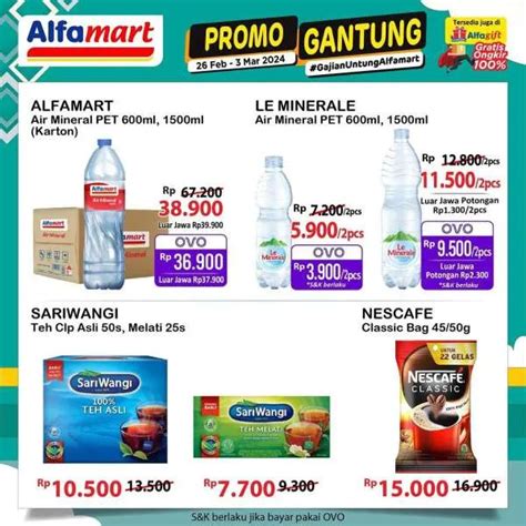 Katalog Promo Alfamart Gantung Hingga 3 Maret 2024 Minyak Goreng Mulai