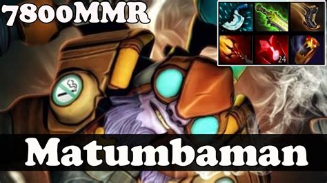 Dota Matumbaman Mmr Plays Tinker Ranked Match Gameplay Youtube