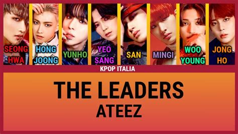 ATEEZ The Leaders Color Coded Sub Ita YouTube