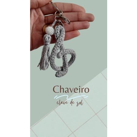 Chaveiro De Clave De Sol Shopee Brasil