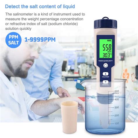 Ez In Salinity Tds Ec Temperature Ph Meter Water Quality