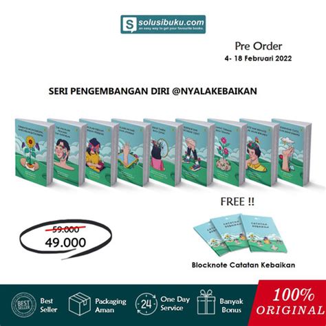 Promo Seri Buku Nyala Kebaikan Pengembangan Diri Bright Publisher