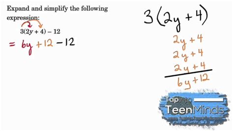 Distributive Property Simplify Each Expression