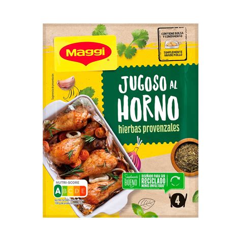 Maggi Sazonador Para Preparar Pollo Asado A Las Hierbas Provenzales