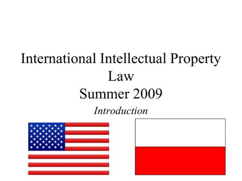 International Intellectual Property Summer 2002