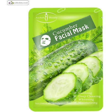 خرید و قیمت ماسک صورت ورقه ای خیار ایچان بیوتی ا Aichun Beauty Cucumber Facial Mask ترب