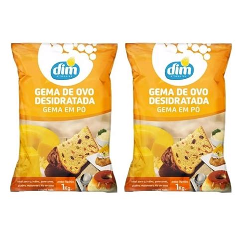 Kit Pacotes Gema De Ovo Pasteurizada Em P Dim Kg Shopee Brasil