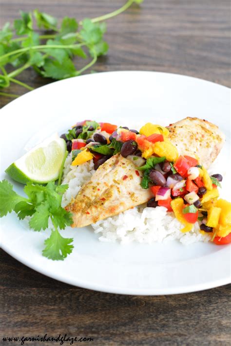 Tilapia With Mango Salsa