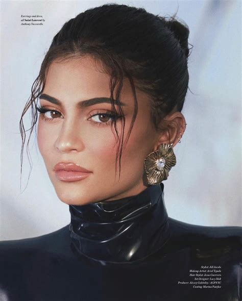 Kylie Jenner Covers Vogue Hong August In Ysl Fall Anne Of