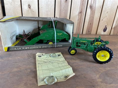 1 16 Scale Ertl John Deere 2 Items Aumann Auctions Inc