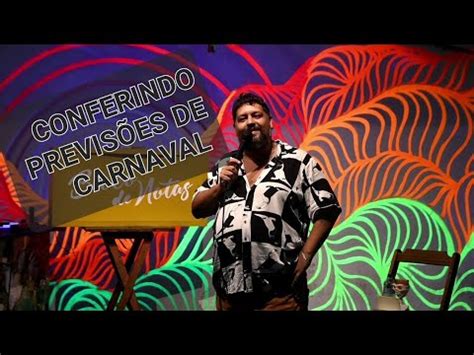 Previs Es De Carnaval Matheus Buente Stand Up Comedy Youtube