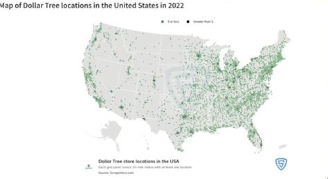 Map of "Dollar Tree Locations" : r/PopulationMaps