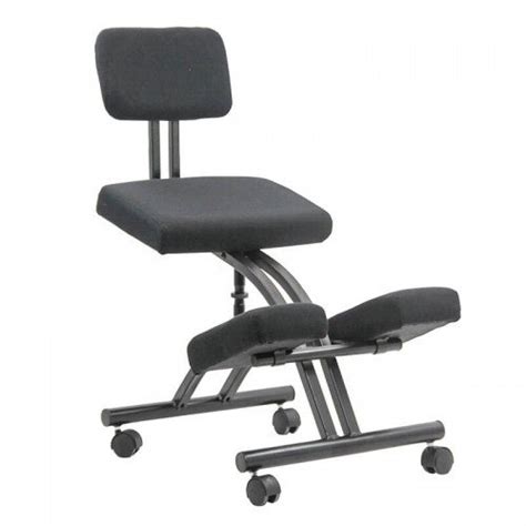 Scaun Birou Tip Kneeling Chair OFF 094 Negru Ortopedicus