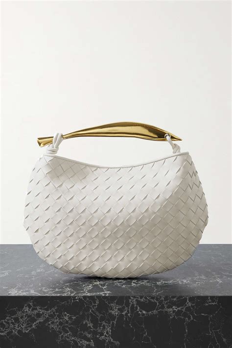 White Sardine Intrecciato Leather Tote BOTTEGA VENETA NET A PORTER