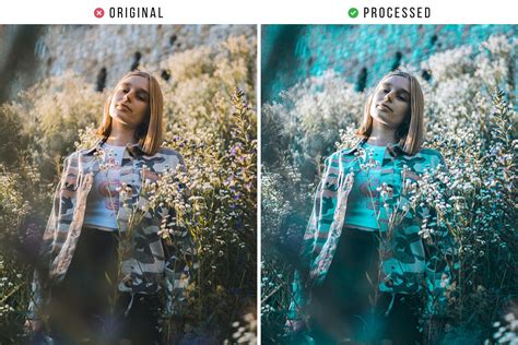 暗黑效果色调PS动作 LR预设素材 Dark Effect Tones Action Lightroom Preset 设计小咖