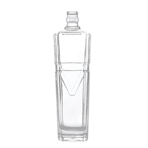 700ml Glass Bottles Square Spirit Bottles Hiking Glass Bottle Suppliers