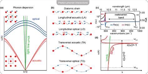 Basics Of Photon−phonon Interactions A Sketch Of The Dispersion Download Scientific Diagram