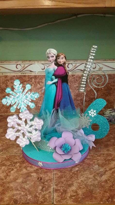 Centro De Mesa Frozen ELSA Y ANNA Centros De Mesa De Frozen Decorar