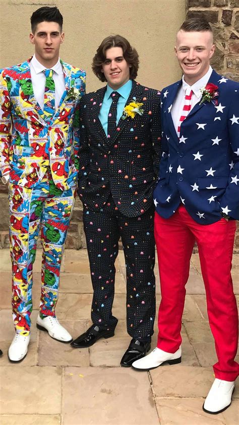 Prom Suits For Men Squad Goals With American Flag From Opposuits