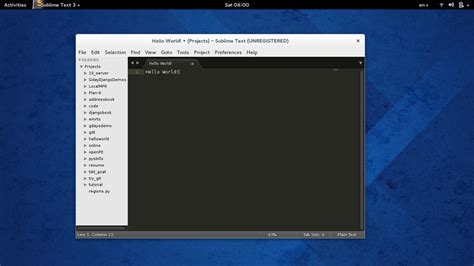 Install Sublime Text In Fedora Easily With Fedy Unixmen