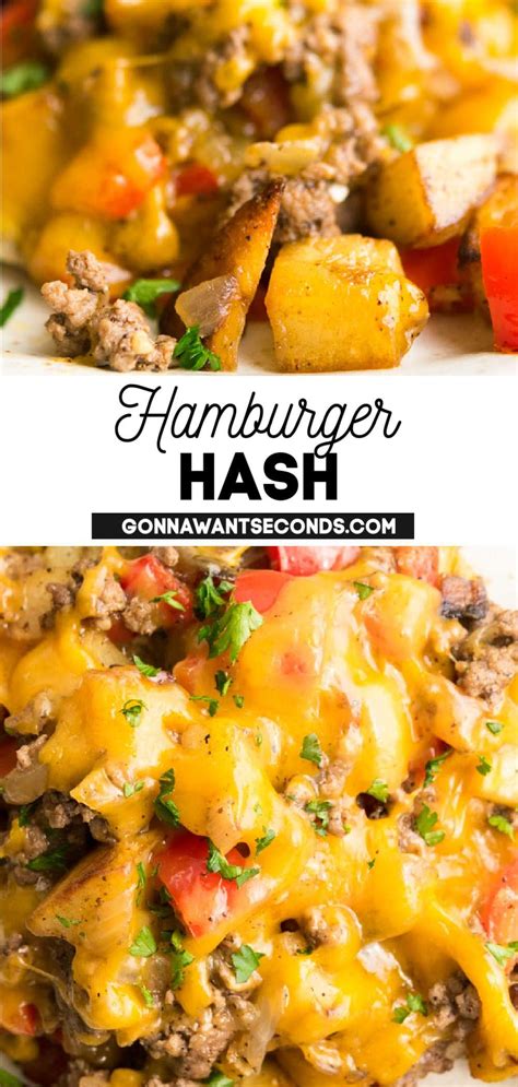 Hamburger Hash Recipe Hotdish Recipes Hamburger Hash Hamburger Dishes