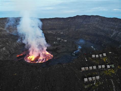 Vulcano Nyiragongo Il Vulcano Nyiragongo Uno Dei Pi Pericolosi Del