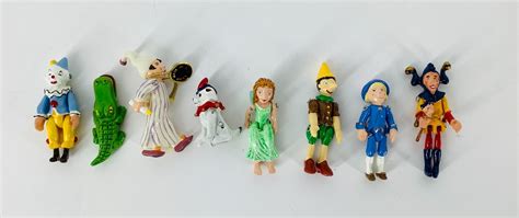 Lot Lot Hantel Miniature Painted Pewter Figures Includes Pinocchio