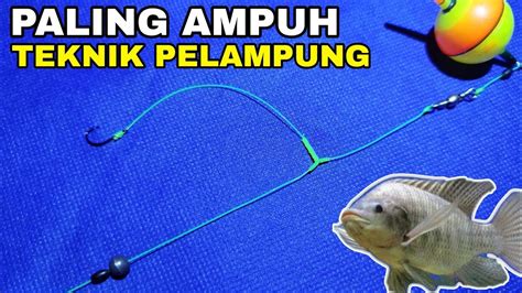 Tutorial Cara Membuat Rangkaian Pancing Ikan Nila 2 Mata Kail Teknik