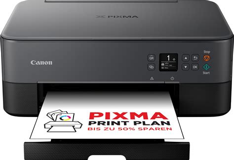 Canon Pixma Ts Drucker Farbtintenstrahl Multifunktionsger T Din A