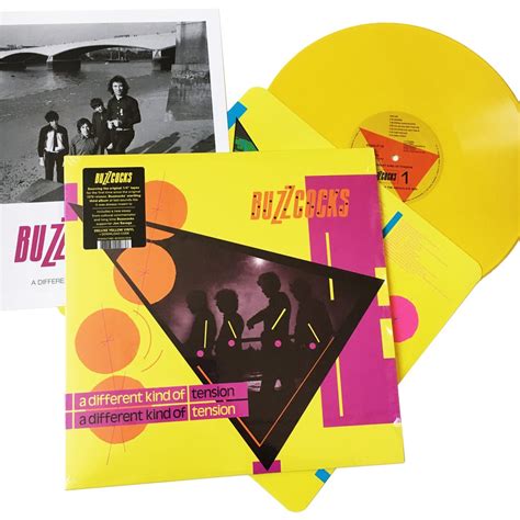 Buzzcocks A Different Kind Of Tension Yellow Vinyl Wax And Beans