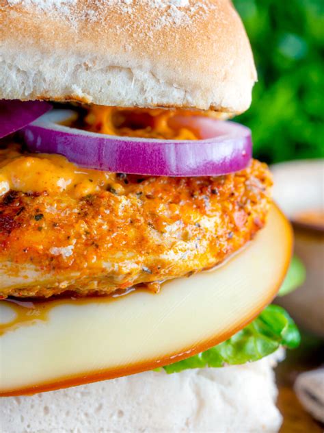 Peri Peri Chicken Burger With Spicy Mayonnaise Krumpli