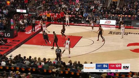 Isaiah Livers With A Dunk Vs The Toronto Raptors Yahoo Sports