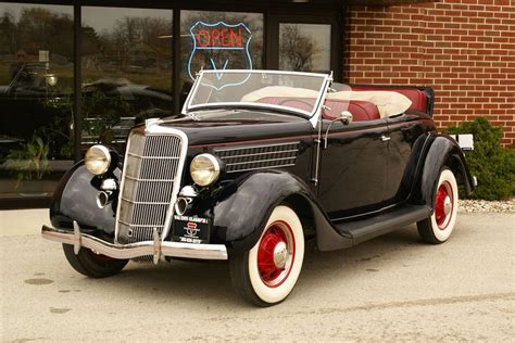 1935 Ford Model 48 Deluxe Rumble Seat Roadster For Sale 111518 MCG