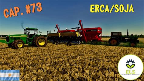 FS19 ARGENTINA NUEVA SEMBRADORA ERCA SOJA MULTIPLAYER