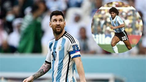 Messi Super A Maradona Como El Capit N Argentino Con M S Partidos