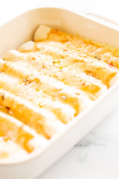 Three Ingredient Cheese Enchiladas Julie Blanner