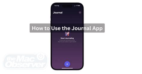 How To Use Ios 17 Journal App On Your Iphone The Mac Observer