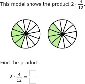 IXL Multiply Fractions By Whole Numbers Using Models Complete The