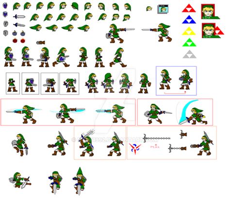 link sprite no-animation by dark1992 on DeviantArt