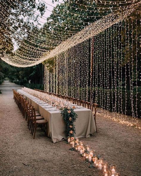 Wedding Lighting Ideas for Rustic Country Wedding Reception 10 - Hi Miss Puff