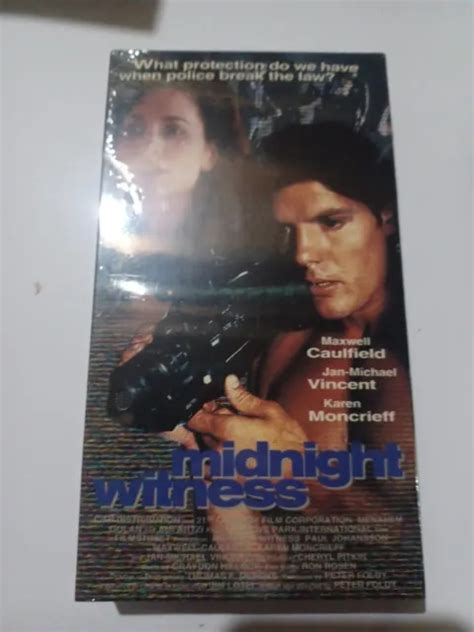 Midnight Witness Vhs Rare Oop Htf 15 00 Picclick Ca