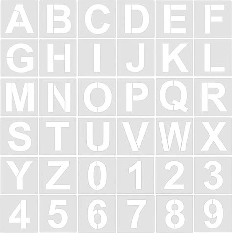 Printable Alphabet Stencil Letters Template Letter Stencils 44 Off