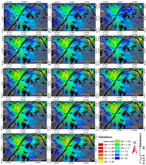 Remote Sensing Free Full Text Wuhan Surface Subsidence Analysis In