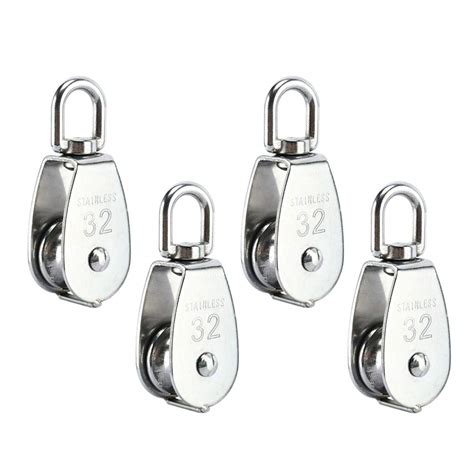 Pcs M Single Pulley Block Creatiee Pro Heavy Duty Stainless