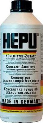 Купить HEPU Антифриз HEPU зеленый концентрат 1,5л UNIVERSAL сине ...