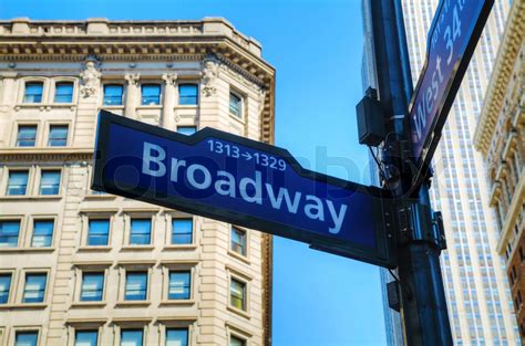 Broadway sign | Stock image | Colourbox