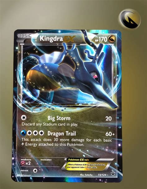 Kingdra 73 124 Fates Collide TCG Coleccionistas